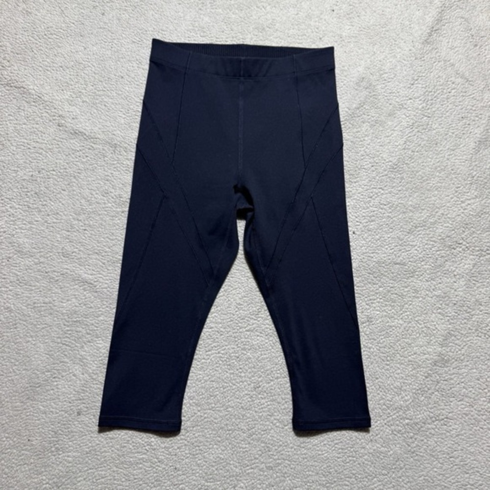 Fabletics Leggings Womens 2XS High Waisted Pureluxe Contour Ultra Crop‎ UPF 50+